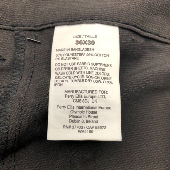 BNWT Callaway Men's Everplay 5-Pocket Golf Pants in Gunmetal Grey Size 36x30 - Picture 13 of 13